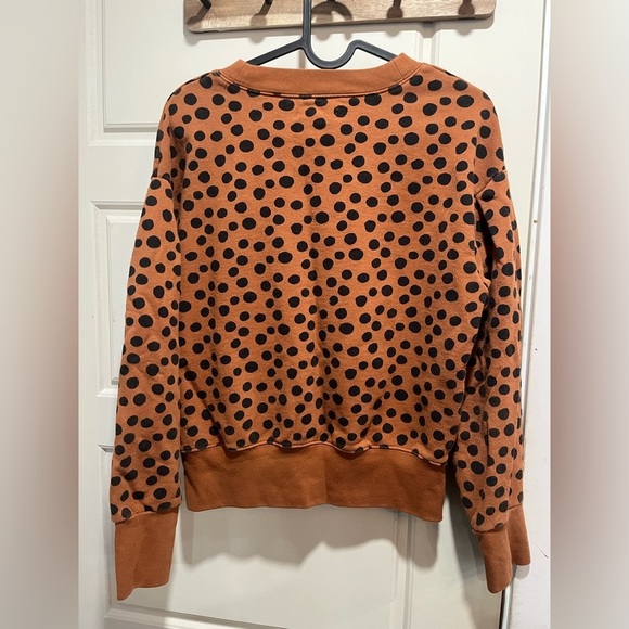 Madewell leopard dot sweatshirt - Picture 6 of 6